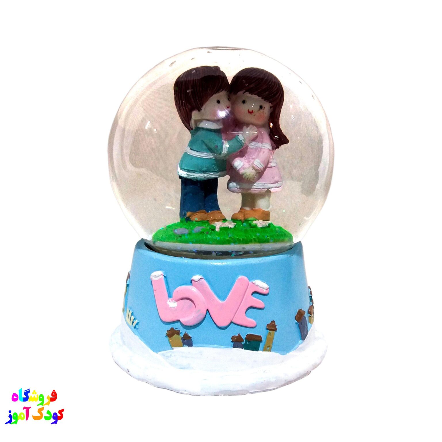 گوی موزیکال برفی love 2 گوی موزیکال برفی(گوی موزیکال دخترو پسر Love )سایز بزرگ 1793