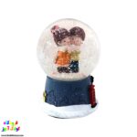 گوی موزیکال برفی(گوی دخترو پسر عاشق شالدار ) سایز متوسط1751