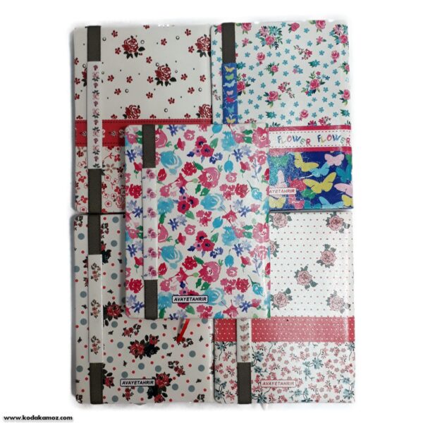 یادداشت 100برگ الیز20243 طرح گل